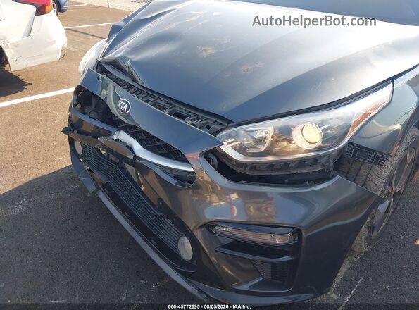 3KPF24ADXKE103188 2019 KIA FORTE Dark Blue Widok z przodu