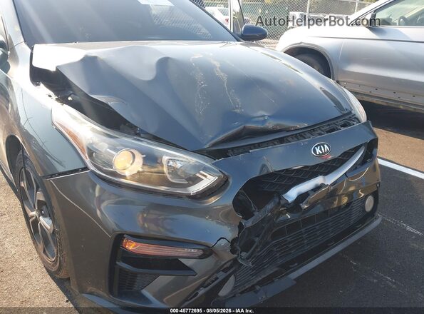 3KPF24ADXKE103188 2019 KIA FORTE Dark Blue 