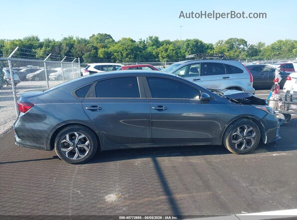 3KPF24ADXKE103188 2019 KIA FORTE Dark Blue Widok wnętrza z tyłu