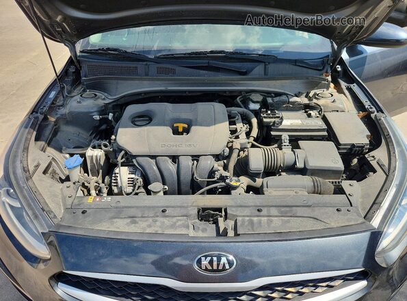 3KPF24ADXKE122775 2019 KIA FORTE Gray Սալոնի հետևի տեսք