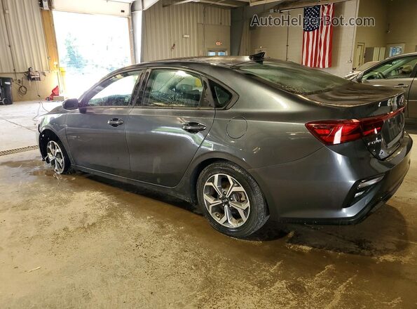 3KPF24ADXLE148343 2020 KIA FORTE Gray Trasero izquierdo