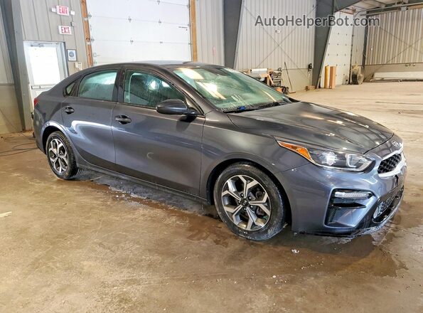 3KPF24ADXLE148343 2020 KIA FORTE Gray Delantero derecho