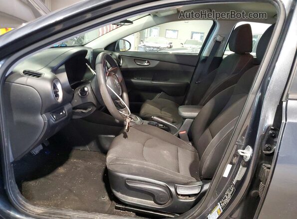 3KPF24ADXLE148343 2020 KIA FORTE Gray Vista interior delantera