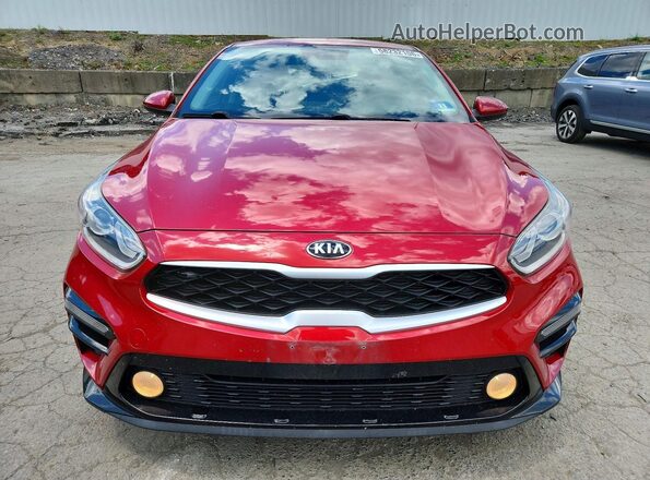 3KPF24ADXLE206435 2020 KIA FORTE Red Դիմացի տեսք