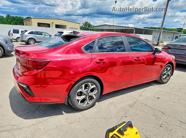 3KPF24ADXLE206435 2020 KIA FORTE Red Հետևի աջ
