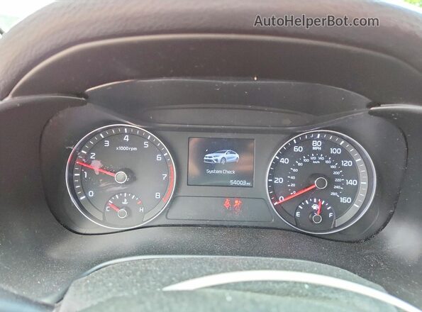 3KPF24ADXLE206435 2020 KIA FORTE Red Սարքավորումների վահանակի տեսք