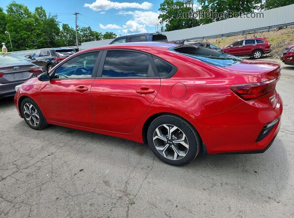3KPF24ADXLE206435 2020 KIA FORTE Red Հետևի ձախ