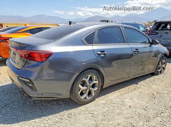 3KPF24ADXLE236499 2020 KIA FORTE Charcoal Задня права чверть