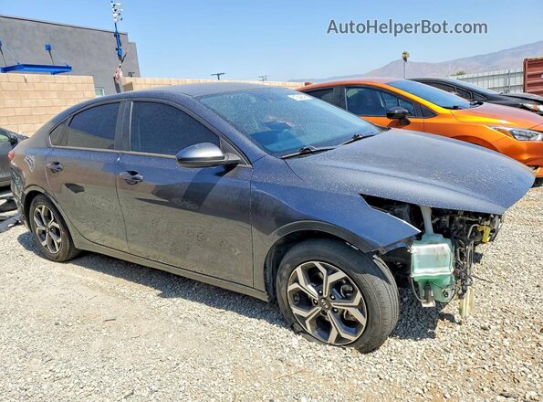 3KPF24ADXLE236499 2020 KIA FORTE Charcoal Передня права чверть