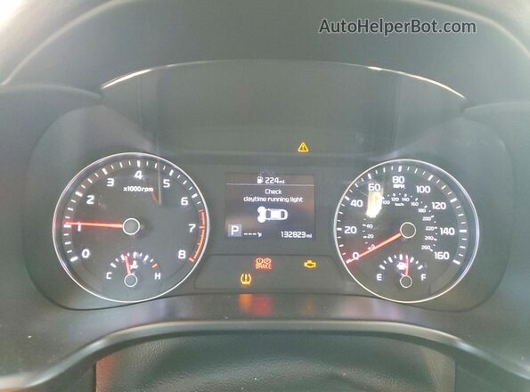 3KPF24ADXLE236499 2020 KIA FORTE Charcoal Вид щитка приладів