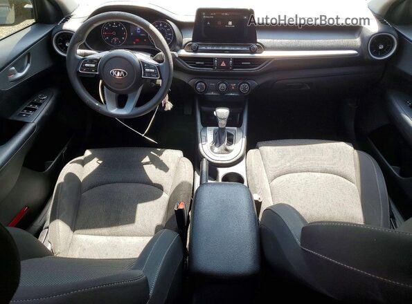 3KPF24ADXLE236499 2020 KIA FORTE Charcoal Вид панелі приладів