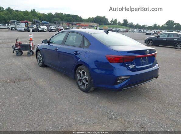 3KPF24ADXLE260818 2020 KIA FORTE Blue Rear left