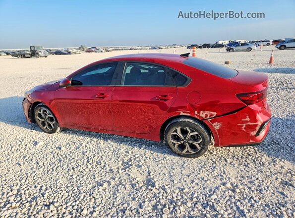 3KPF24ADXME263896 2021 KIA FORTE Red უკანა მარცხენა