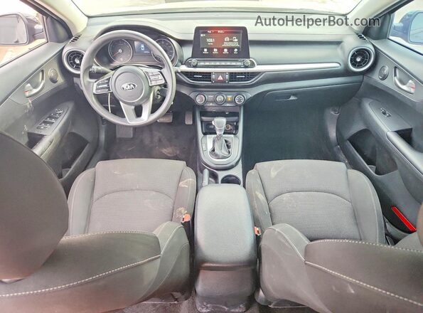 3KPF24ADXME269858 2021 KIA FORTE Black Dashboard view