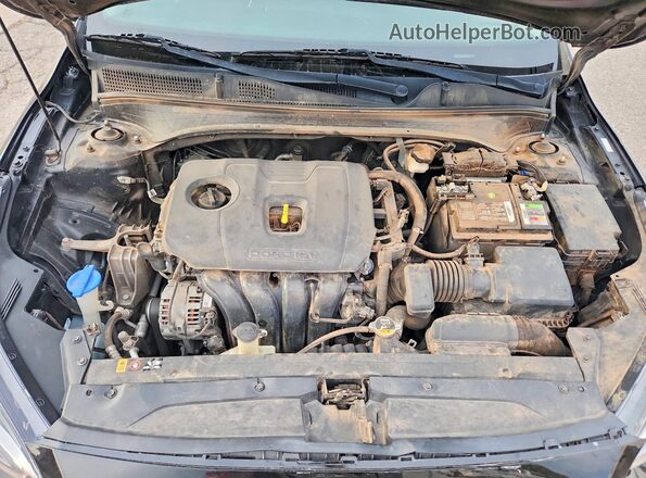 3KPF24ADXME269858 2021 KIA FORTE Black Rear interior view