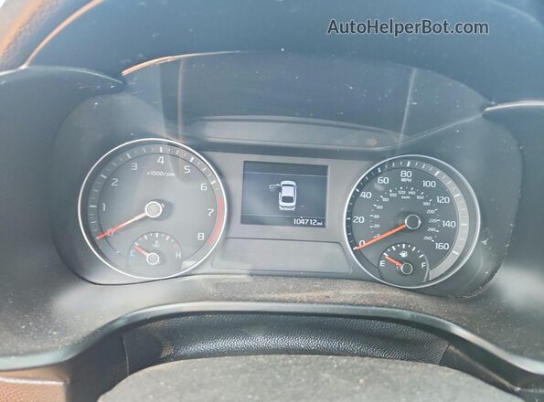 3KPF24ADXME269858 2021 KIA FORTE Black Instrument cluster view