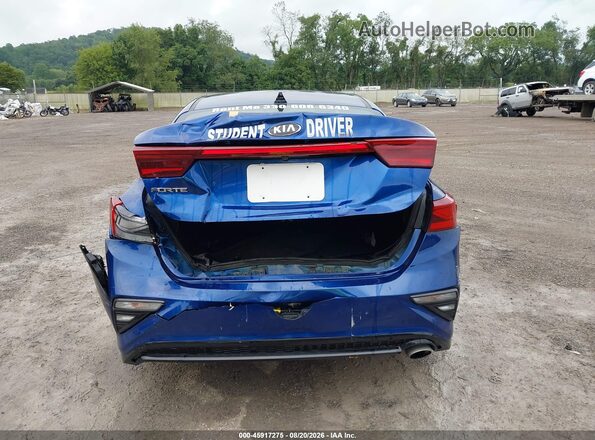 3KPF24ADXME275482 2021 KIA FORTE Blue 