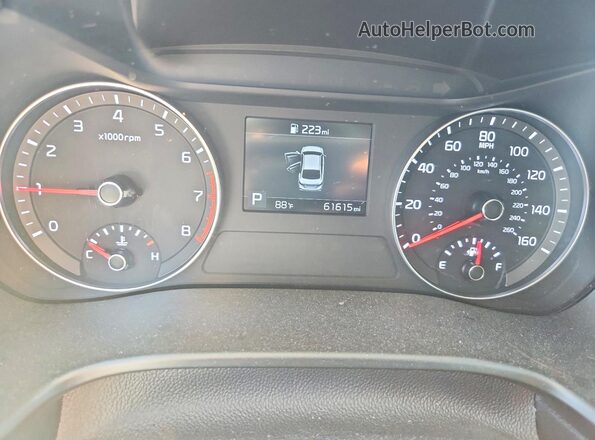 3KPF24ADXME331744 2021 KIA FORTE Серебряный Вид щитка приборов