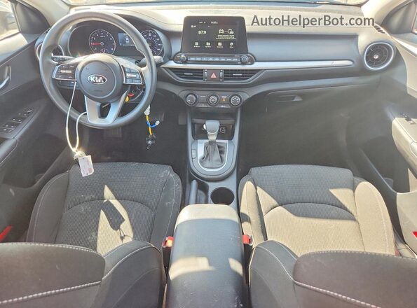 3KPF24ADXME331744 2021 KIA FORTE Серебряный Вид панели приборов