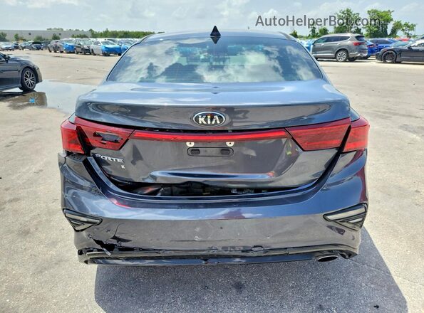 3KPF24ADXME346194 2021 KIA FORTE Gray Vista trasera