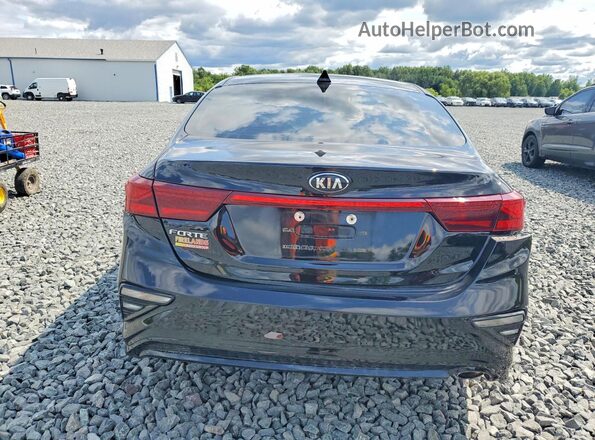 3KPF24ADXME359611 2021 KIA FORTE Black უკანა ხედი