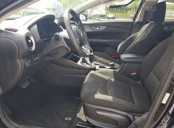 3KPF24ADXME359611 2021 KIA FORTE Black წინა სალონის ხედი