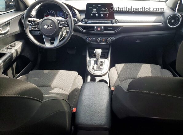 3KPF24ADXME359611 2021 KIA FORTE Black წინა პანელის ხედი