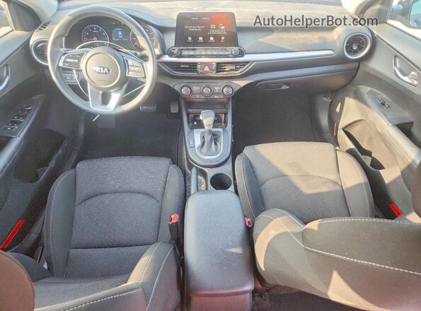 3KPF24ADXME374142 2021 KIA FORTE Black წინა პანელის ხედი