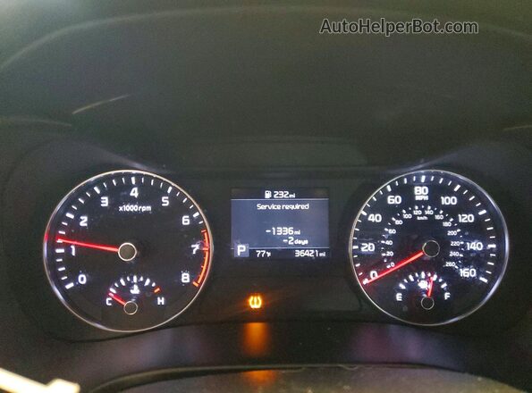 3KPF24ADXME386372 2021 KIA FORTE Белый Вид щитка приборов