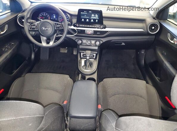 3KPF24ADXME386372 2021 KIA FORTE Белый Вид панели приборов