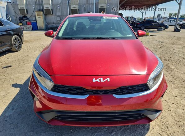 3KPF24ADXNE463856 2022 KIA FORTE Red Widok z przodu