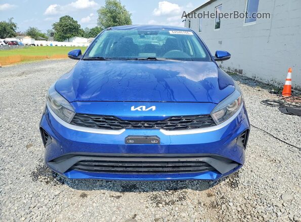 3KPF24ADXNE471505 2022 KIA FORTE Blue Front view