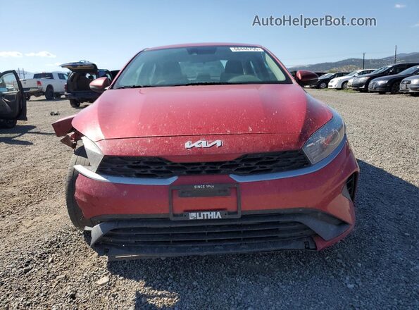 3KPF24ADXNE483086 2022 KIA FORTE Красный Вид спереди