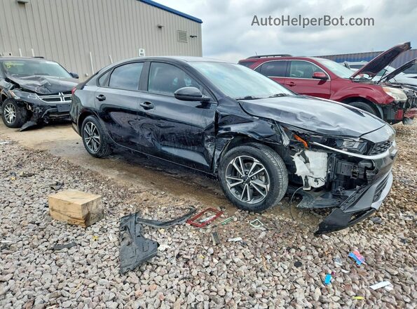 3KPF24ADXNE503868 2022 KIA FORTE Black Przód prawy