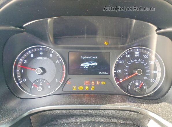 3KPF24ADXPE513142 2023 KIA FORTE Gray Vista del cuadro de instrumentos