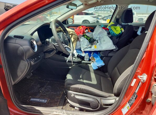 3KPF24ADXPE514601 2023 KIA FORTE Orange Вид салону спереду