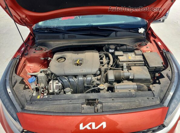 3KPF24ADXPE514601 2023 KIA FORTE Orange Вид задньої частини салону