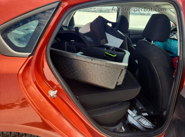 3KPF24ADXPE514601 2023 KIA FORTE Orange Вид задніх сидінь