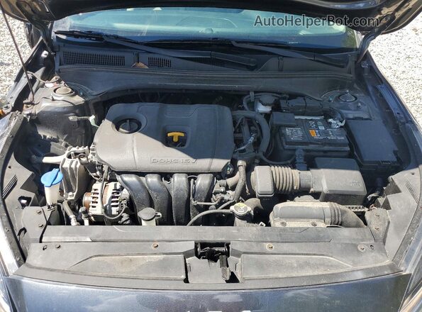 3KPF24ADXPE573728 2023 KIA FORTE Charcoal Вид задньої частини салону