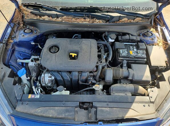 3KPF24ADXRE698733 2024 KIA FORTE Blue Vista interior trasera