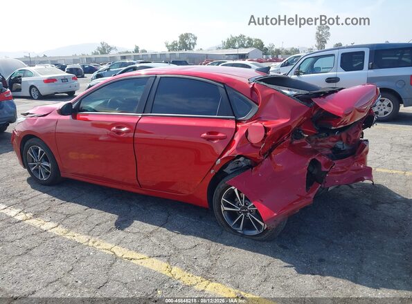 3KPF24ADXRE790263 2024 KIA FORTE Red Trasero izquierdo