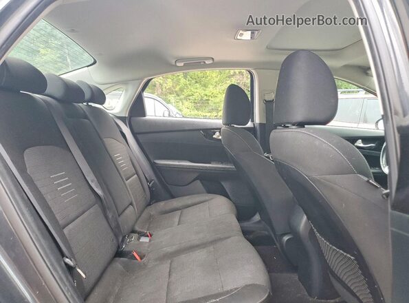3KPF34AD0KE046240 2019 KIA FORTE Gray უკანა სავარძლების ხედი