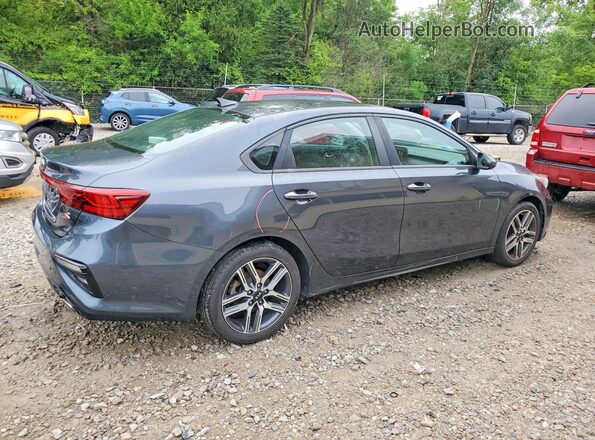 3KPF34AD0KE046240 2019 KIA FORTE Gray უკანა მარჯვენა