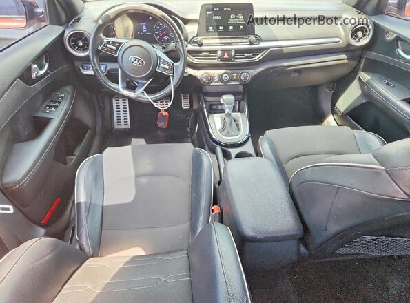 3KPF34AD0LE248576 2020 KIA FORTE Orange Вид панелі приладів