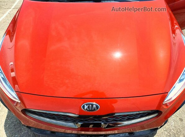 3KPF34AD0LE248576 2020 KIA FORTE Orange Вид задньої частини салону