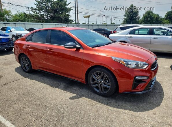 3KPF34AD0LE248576 2020 KIA FORTE Orange Передня права чверть