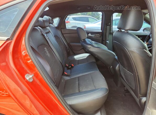 3KPF34AD0LE248576 2020 KIA FORTE Orange Вид задніх сидінь