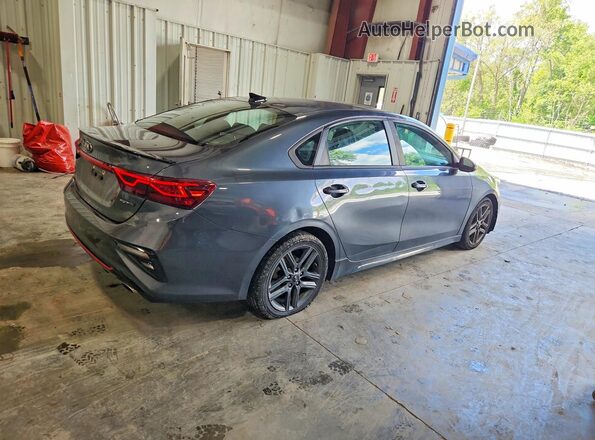 3KPF34AD0ME382943 2021 KIA FORTE Gray Tył prawy