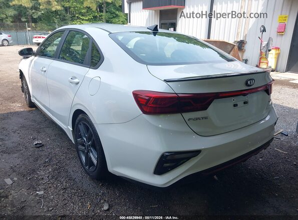 3KPF34AD0ME420204 2021 KIA FORTE White Հետևի ձախ