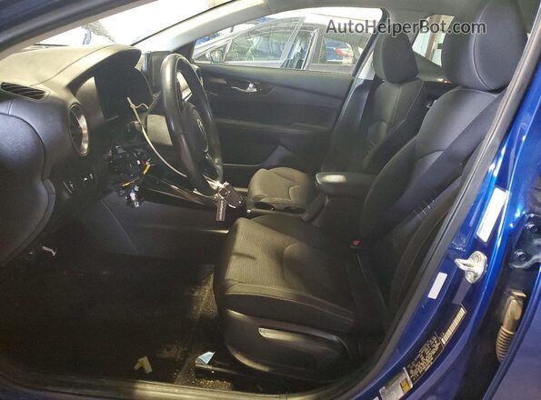 3KPF34AD1KE006166 2019 KIA FORTE Blue Vista interior delantera